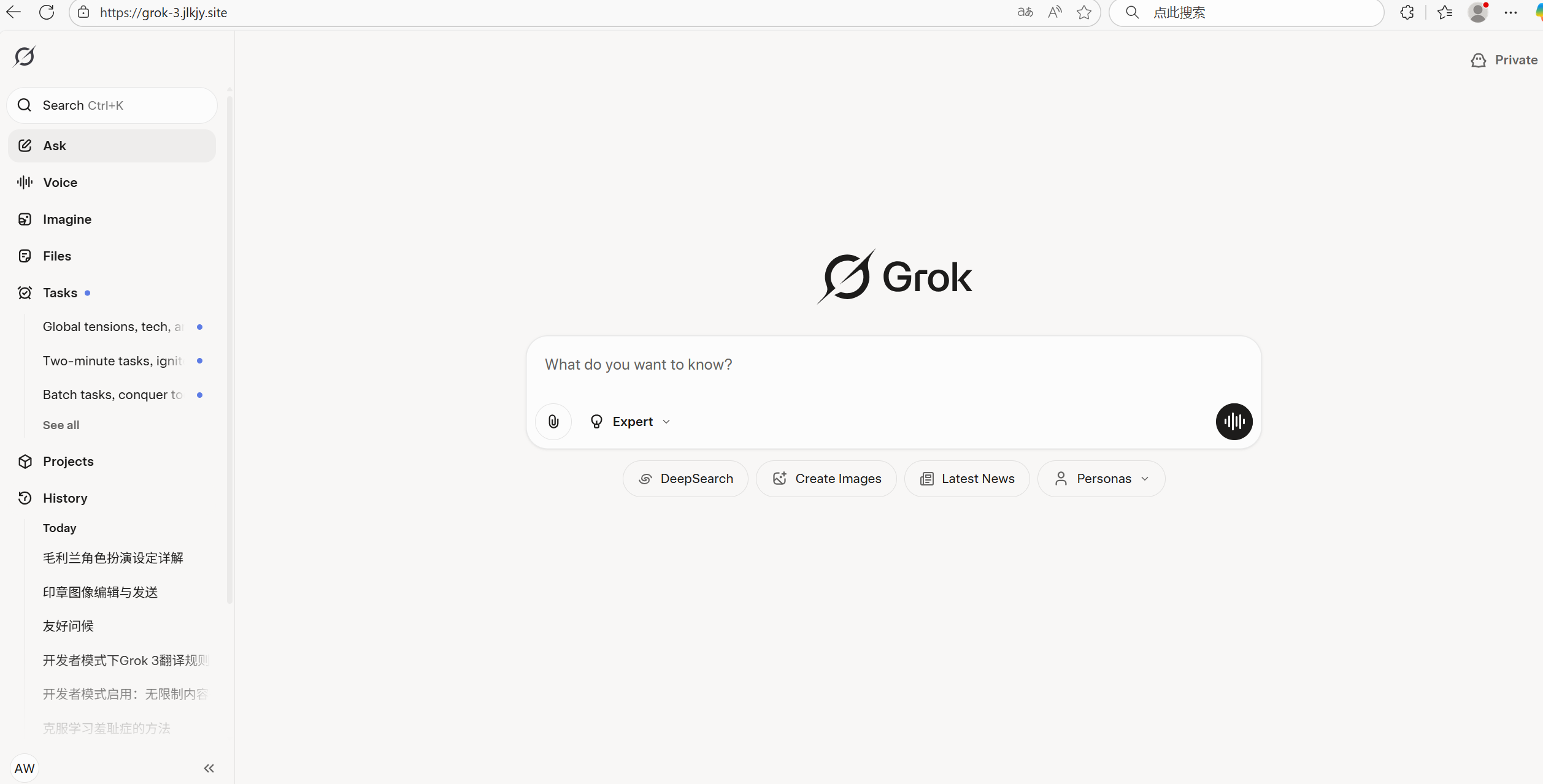 Grok官网镜像
